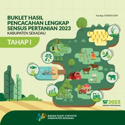 Buklet Hasil Pencacahan Lengkap Sensus Pertanian 2023 - Tahap I Kabupaten Sekadau